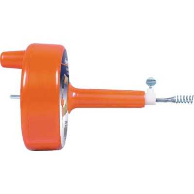 General Wire 1/4 In. x 25 Ft. Plastic Drill Drain Auger